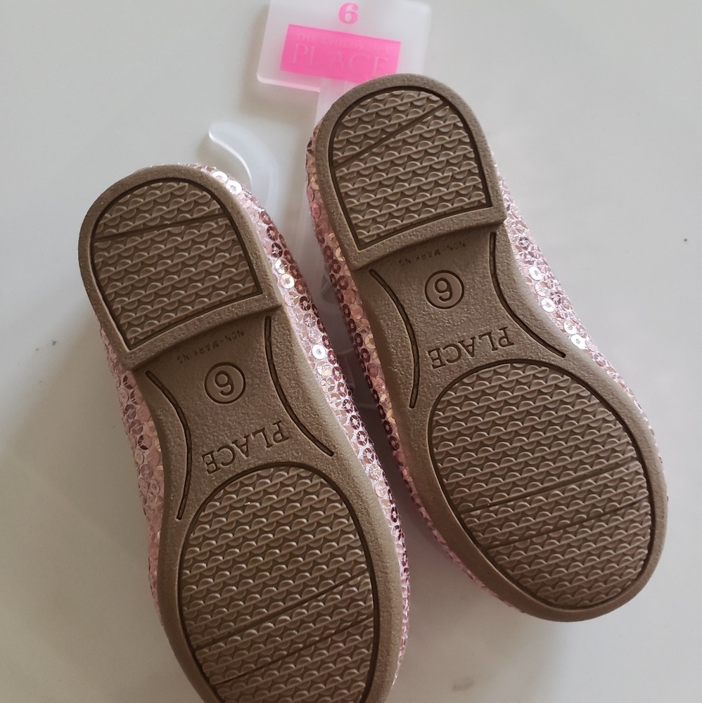 NWT CHILDREN'S PLACE Pink Ballerina Shoes - Picture 3 of 3